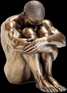 Atletisk mand figur